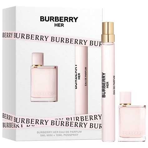 mini burberry perfume|burberry her perfume mini set.